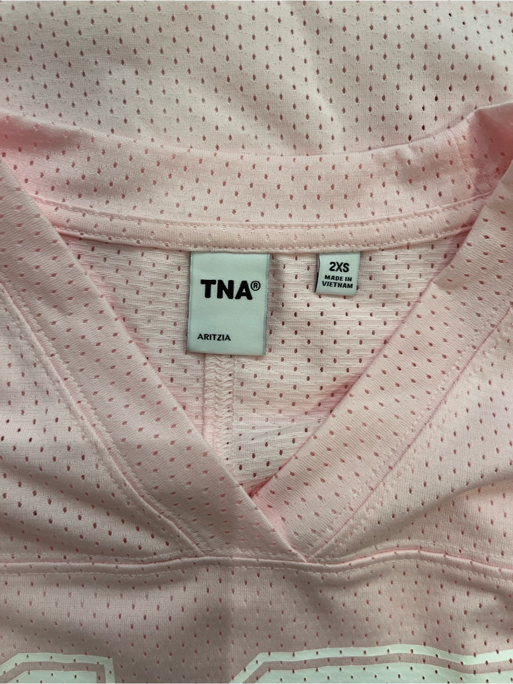 TNA Court Mesh Endgame Jersey Pink - Picture 5 of 7